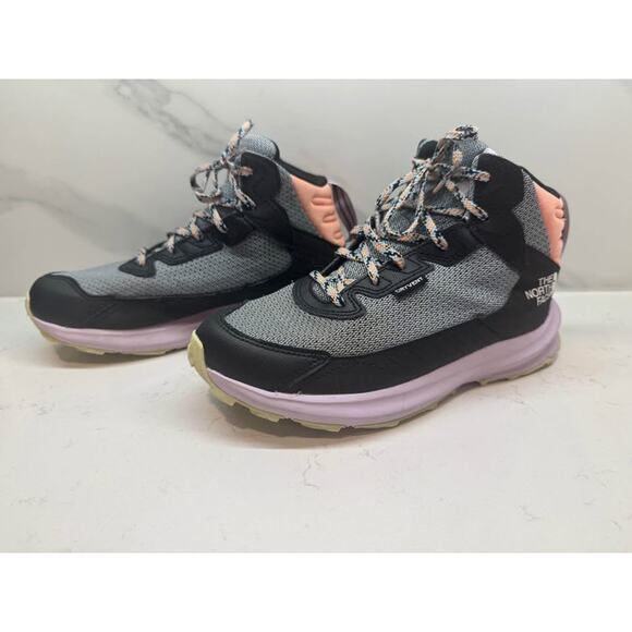 THE NORTH FACE Fastpack Youth Sz 5 Fastpack Hiker Mid Waterproof Snow Ski Boots - Picture 4 of 8